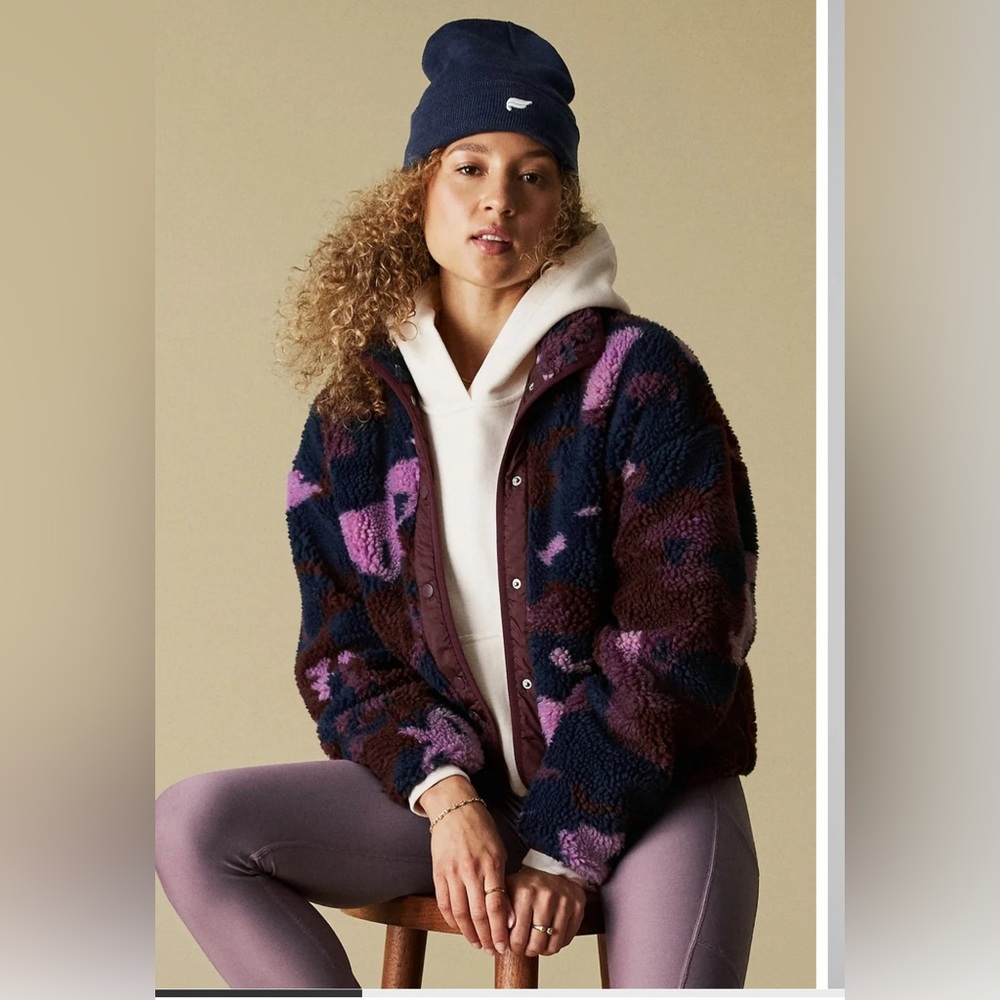 Fabletics Tahoe teddy jacket